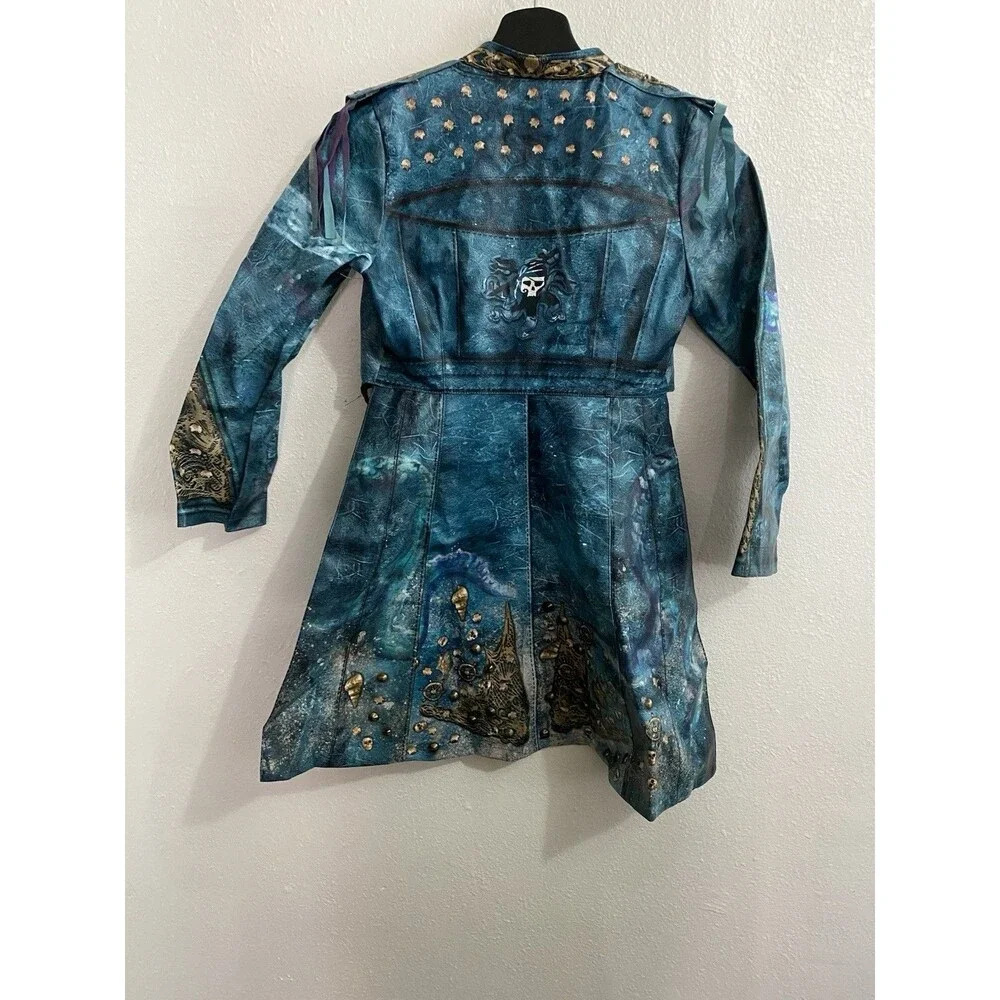 Disney Store Girls 9/10 Uma Descendants Long Jacket & Dress Costume M20